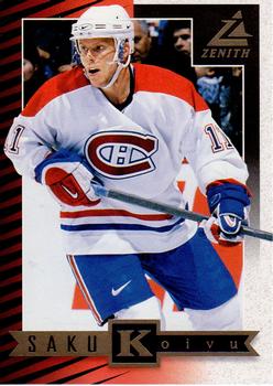 #26 Saku Koivu - Montreal Canadiens - 1997-98 Zenith Hockey