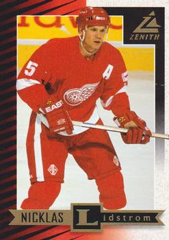 #58 Nicklas Lidstrom - Detroit Red Wings - 1997-98 Zenith Hockey