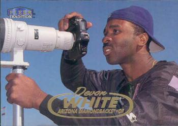 #549 Devon White - Arizona Diamondbacks - 1998 Fleer Tradition Baseball