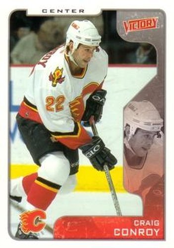 #54 Craig Conroy - Calgary Flames - 2001-02 Upper Deck Victory Hockey