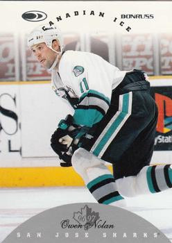 #54 Owen Nolan - San Jose Sharks - 1996-97 Donruss Canadian Ice Hockey