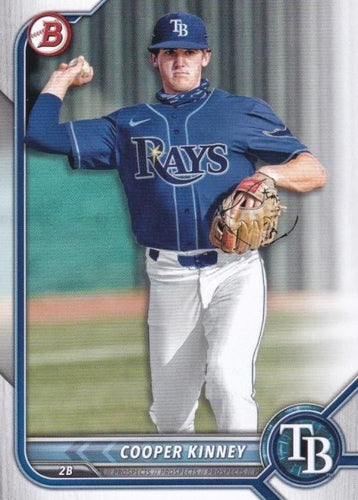 #BP-54 Cooper Kinney - Tampa Bay Rays - 2022 Bowman - Prospects Baseball