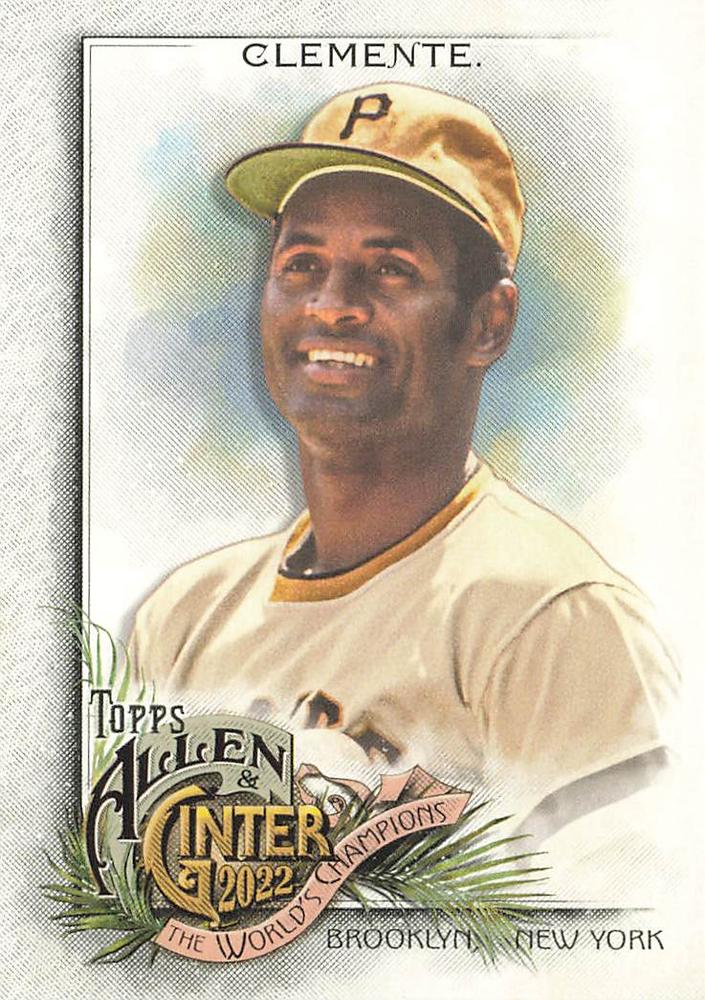 #54 Roberto Clemente - Pittsburgh Pirates - 2022 Topps Allen & Ginter Baseball