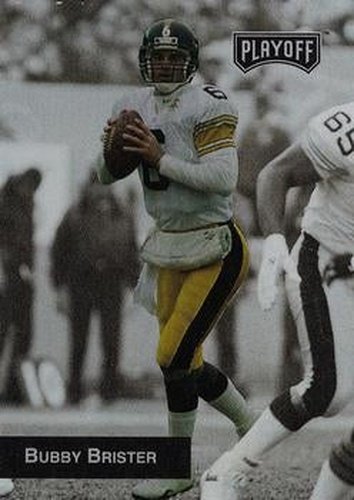 #54 Bubby Brister - Pittsburgh Steelers - 1993 Playoff Football