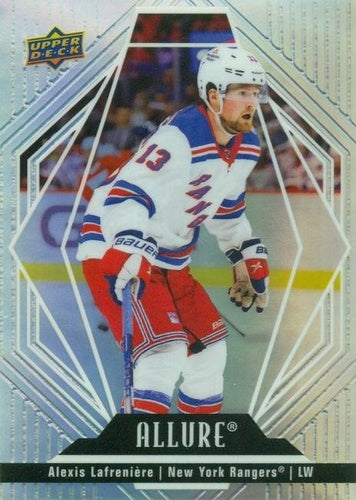#54 Alexis Lafreniere - New York Rangers - 2022-23 Upper Deck Allure Hockey