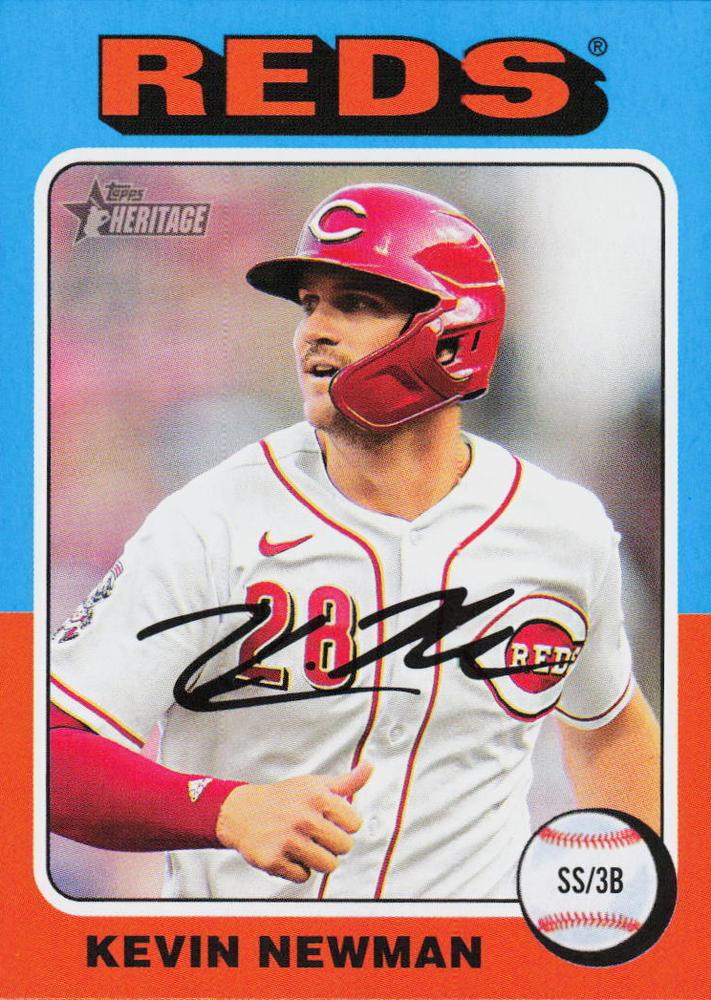 #54 Kevin Newman - Cincinnati Reds - 2024 Topps Heritage Baseball