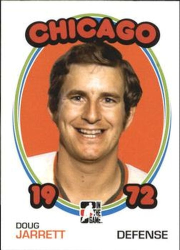 #54 Doug Jarrett - Chicago Blackhawks - 2009-10 In The Game 1972 The Year In Hockey