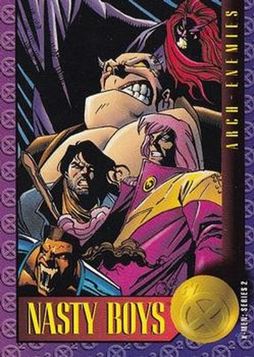 #54 Nasty Boys - 1993 SkyBox X-Men Series 2