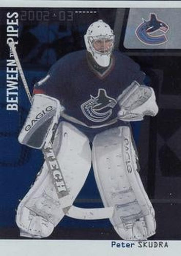 #54 Peter Skudra - Vancouver Canucks - 2002-03 Be a Player Between the Pipes Hockey