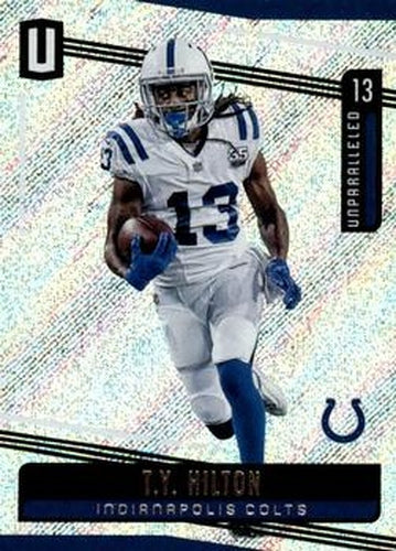 #54 T.Y. Hilton - Indianapolis Colts - 2019 Panini Unparalleled Football