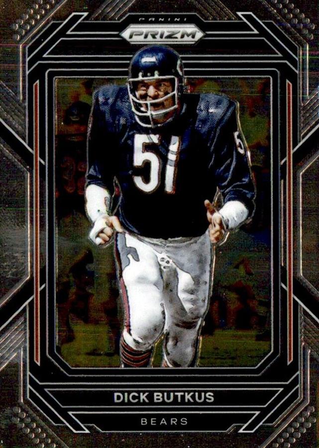 #54 Dick Butkus - Chicago Bears - 2022 Panini Prizm Football