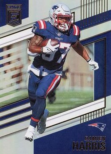 #54 Damien Harris - New England Patriots - 2022 Donruss Elite Football