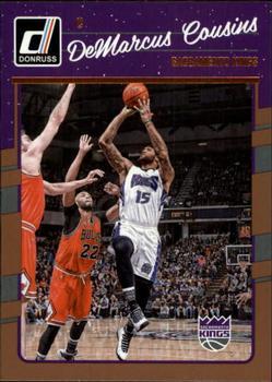 #54 DeMarcus Cousins - Sacramento Kings - 2016-17 Donruss Basketball