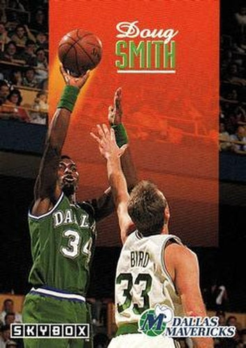 #54 Doug Smith - Dallas Mavericks - 1992-93 SkyBox Basketball
