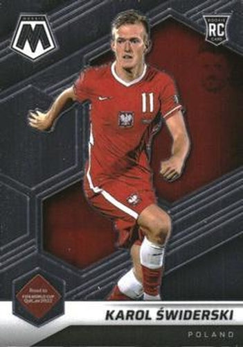 #54 Karol Swiderski - Poland - 2021-22 Panini Mosaic Road to FIFA World Cup Soccer