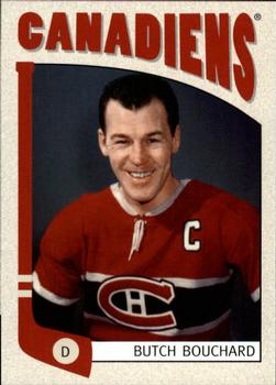 #54 Butch Bouchard - Montreal Canadiens - 2004-05 In The Game Franchises Canadian Hockey