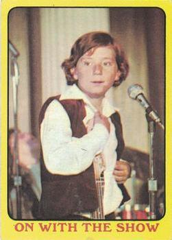 #54 On with the Show - 1971 O-Pee-Chee The Partridge Family
