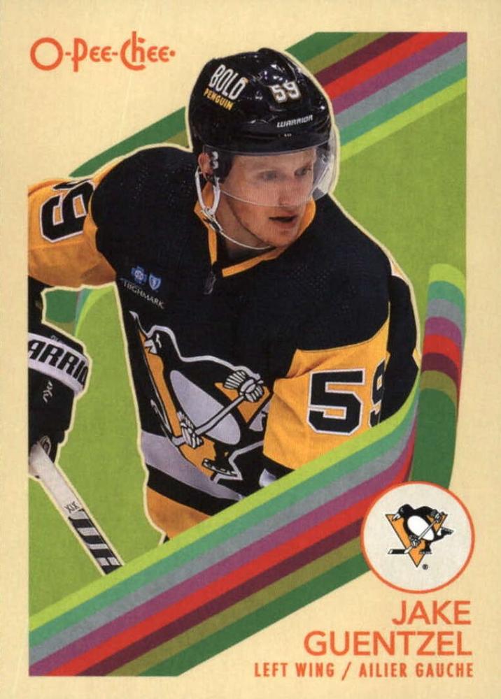 #54 Jake Guentzel - Pittsburgh Penguins - 2023-24 O-Pee-Chee - Retro Hockey
