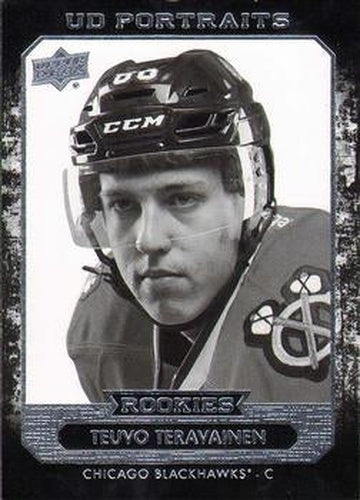 #P-54 Teuvo Teravainen - Chicago Blackhawks - 2014-15 Upper Deck - UD Portraits Hockey