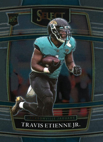 #54 Travis Etienne Jr. - Jacksonville Jaguars - 2021 Panini Select Football