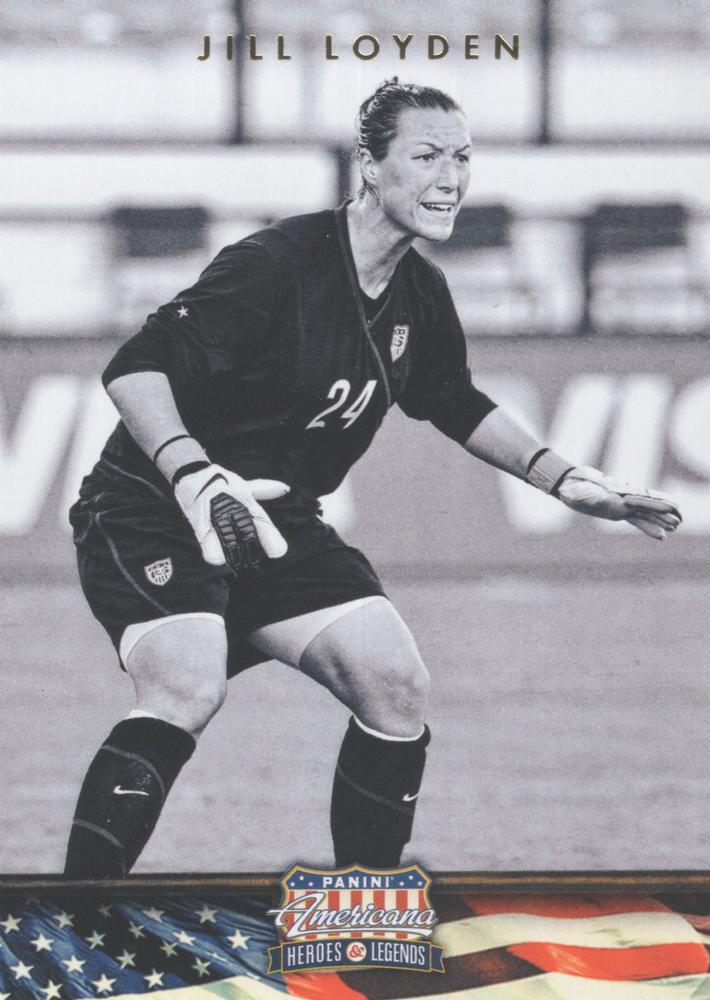 #54 Jill Loyden - 2012 Panini Americana Heroes & Legends