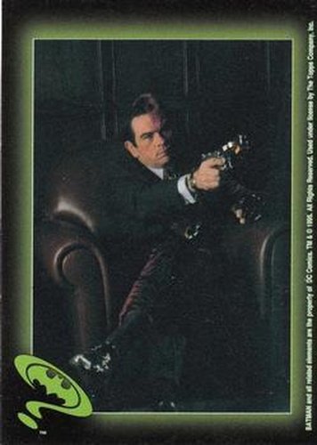 #54 Sitting Dent - 1995 Topps Batman Forever Stickers