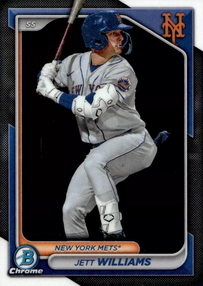 #BCP-54 Jett Williams - New York Mets - 2024 Bowman - Chrome Prospects Baseball