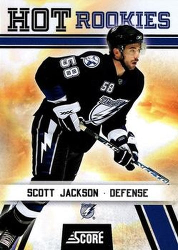#550 Scott Jackson - Tampa Bay Lightning - 2010-11 Score Hockey
