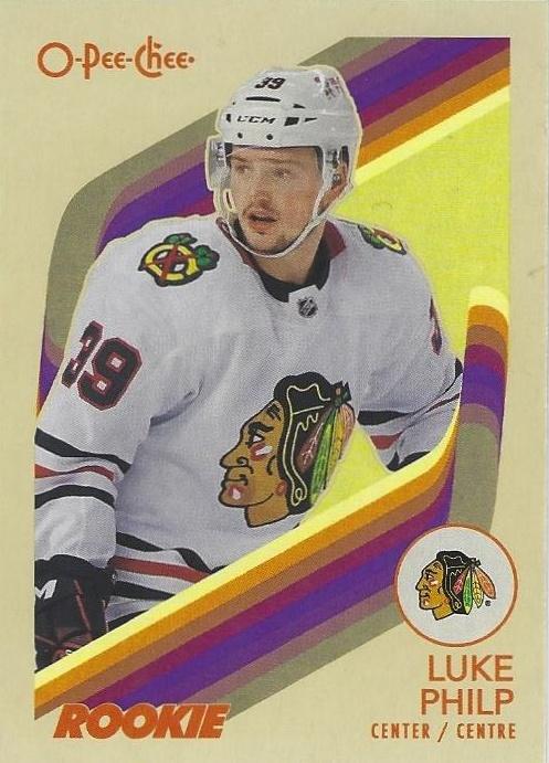 #550 Luke Philp - Chicago Blackhawks - 2023-24 O-Pee-Chee - Retro Hockey