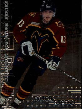#12 Patrik Stefan - Atlanta Thrashers - 1999-00 Be a Player Millennium Signature Series Hockey