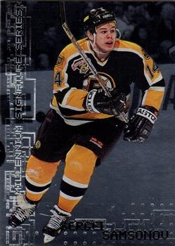 #22 Sergei Samsonov - Boston Bruins - 1999-00 Be a Player Millennium Signature Series Hockey