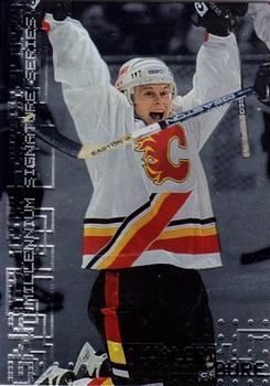 #40 Valeri Bure - Calgary Flames - 1999-00 Be a Player Millennium Signature Series Hockey