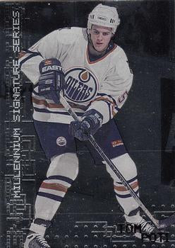 #98 Tom Poti - Edmonton Oilers - 1999-00 Be a Player Millennium Signature Series Hockey