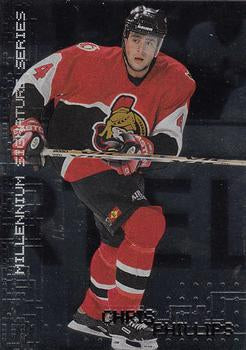 #169 Chris Phillips - Ottawa Senators - 1999-00 Be a Player Millennium Signature Series Hockey