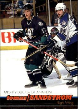 #15 Tomas Sandstrom - Anaheim Mighty Ducks - 1999-00 Pacific Hockey
