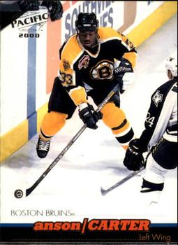 #21 Anson Carter - Boston Bruins - 1999-00 Pacific Hockey
