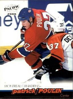 #207 Patrick Poulin - Montreal Canadiens - 1999-00 Pacific Hockey