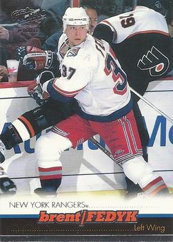 #268 Brent Fedyk - New York Rangers - 1999-00 Pacific Hockey