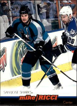 #380 Mike Ricci - San Jose Sharks - 1999-00 Pacific Hockey