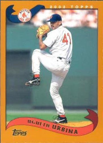 #551 Ugueth Urbina - Boston Red Sox - 2002 Topps Baseball