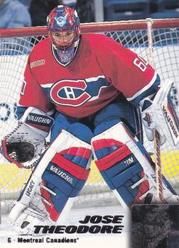 #123 Jose Theodore - Montreal Canadiens - 1999-00 Pacific Omega Hockey