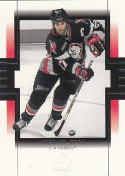 #9 Michael Peca - Buffalo Sabres - 1999-00 SP Authentic Hockey