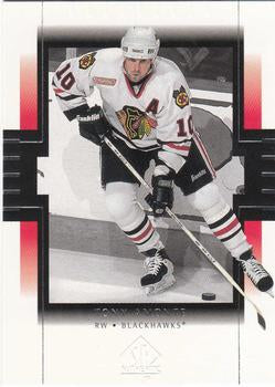 #19 Tony Amonte - Chicago Blackhawks - 1999-00 SP Authentic Hockey