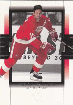 #32 Brendan Shanahan - Detroit Red Wings - 1999-00 SP Authentic Hockey