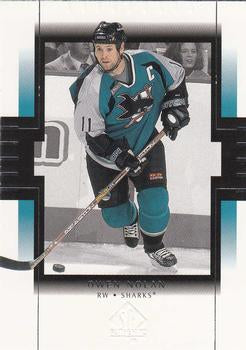 #73 Owen Nolan - San Jose Sharks - 1999-00 SP Authentic Hockey