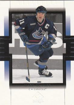 #85 Mark Messier - Vancouver Canucks - 1999-00 SP Authentic Hockey