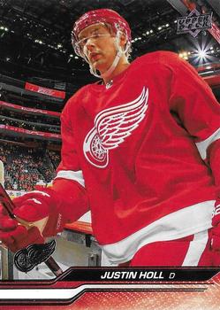 #552 Justin Holl - Detroit Red Wings -2023-24 Upper Deck Hockey
