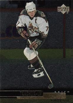 #100 Keith Tkachuk - Phoenix Coyotes - 1999-00 Upper Deck Gold Reserve Hockey