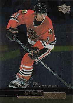 #207 Josef Marha - Chicago Blackhawks - 1999-00 Upper Deck Gold Reserve Hockey