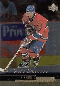 #243 Mike Ribeiro - Montreal Canadiens - 1999-00 Upper Deck Gold Reserve Hockey